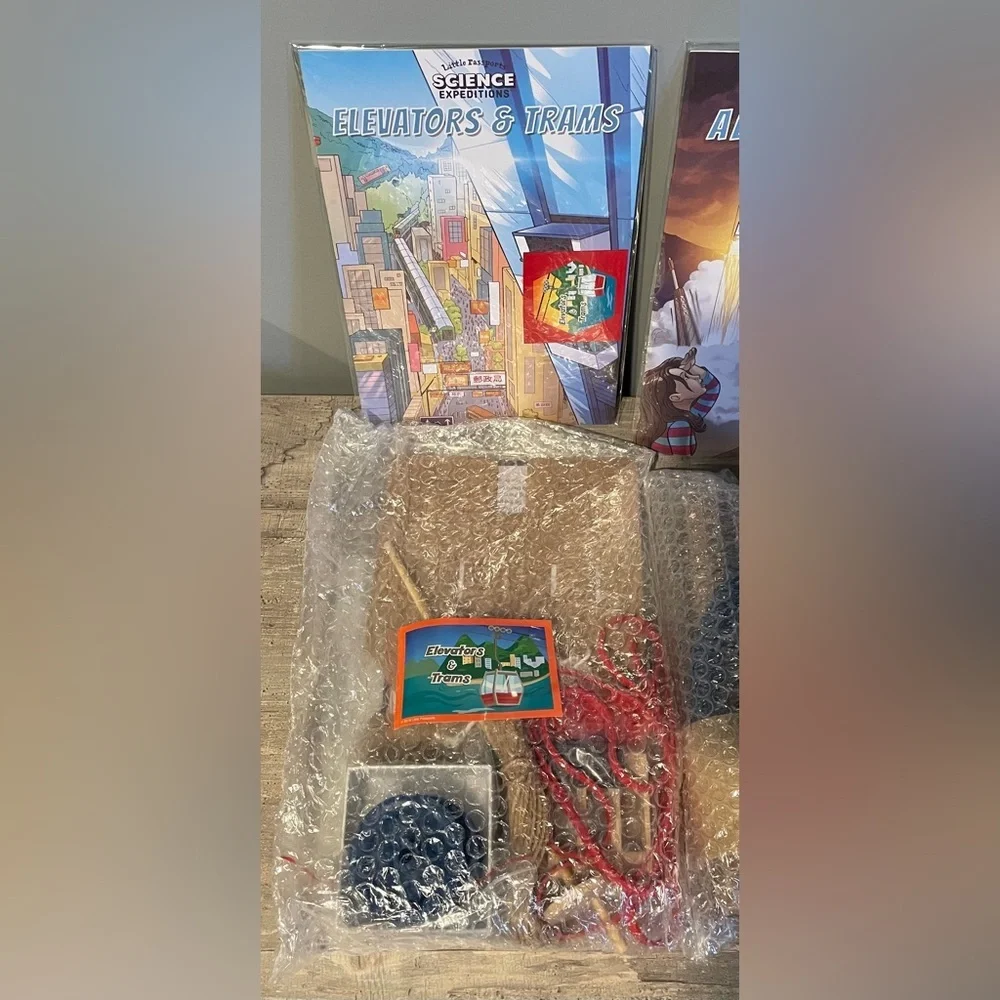 STEM Little Passports Science Expeditions Kits Age 8+ Physics Aerodynamics